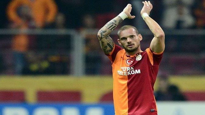 Galatasaray&#039;da Sneijder, gol serisini sürdürüyor