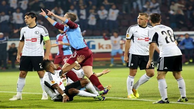 Trabzonspor 2-0 Legia Warszawa özeti ve golleri