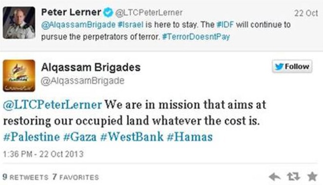 İsrail ve Filisitin savaşı Twitter&#039;a taşındı