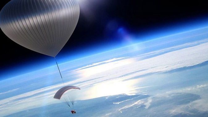 Uzaya balonla seyahat