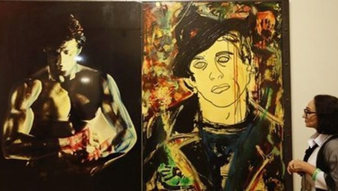 Sylvester Stallone resim sergisi açtı
