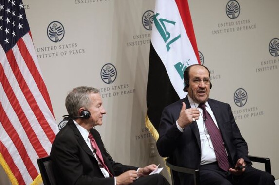 Irak Başbakanı Maliki, Washington&#039;da