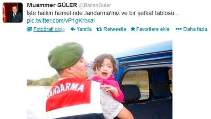 Muammer Güler&#039;i duygulandıran fotoğraf