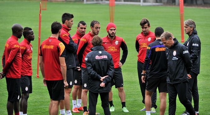 Galatasaray, Kopenhag maçına hazırlanıyor