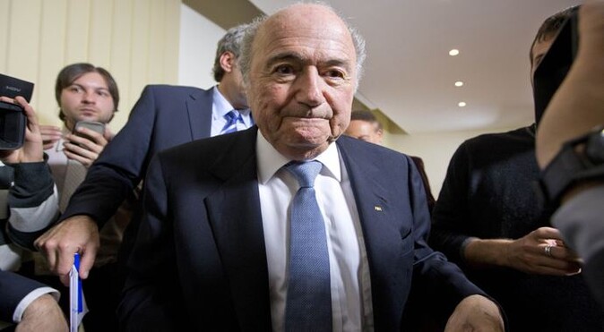 FİFA Başkanı Sepp Blatter Roma&#039;da