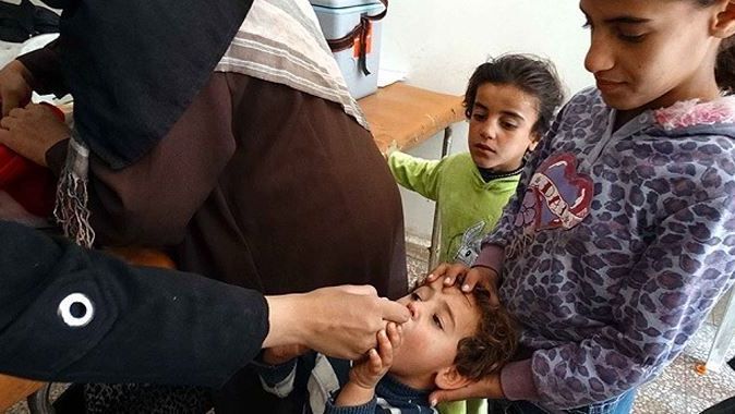 Çocuk felci Şam ve Halep&#039;e de yayıldı