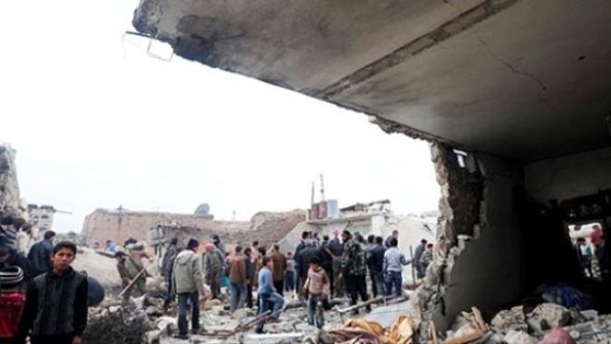 Suriye&#039;de Scud füzesi düştü, 35 ölü