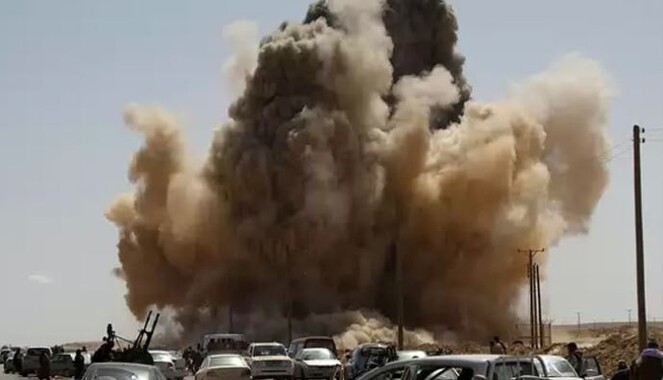 Libya&#039;da askeri araca bombalı saldırı, 1 ölü