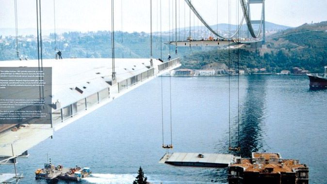 İstanbul&#039;daki köprüler nasıl yapıldı?