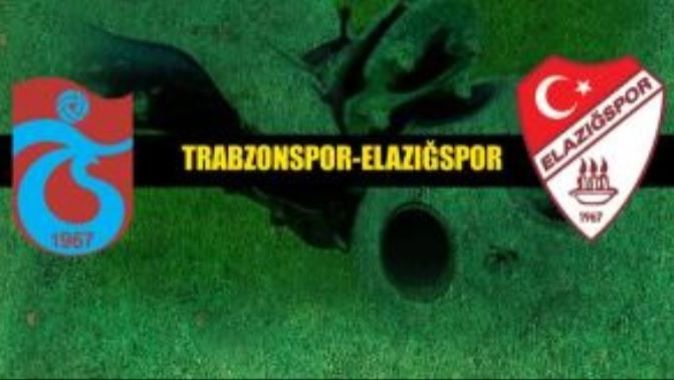 Trabzonspor 1 - Elazığspor 0 (İLK YARI SONUCU)