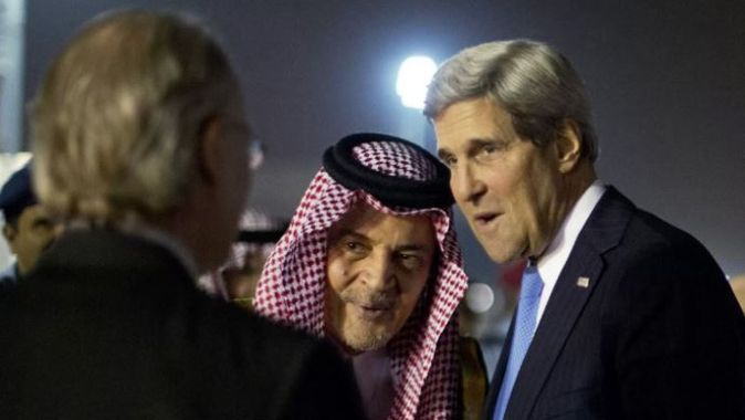 ABD Dışişleri Bakanı Kerry Suudi Arabistan&#039;a gitti