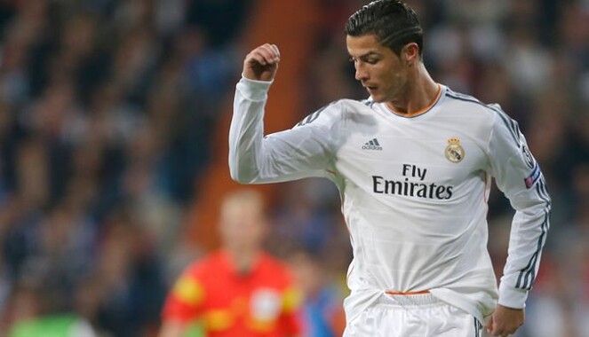 Ronaldo zemine tepki gösterdi