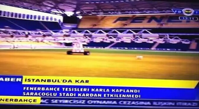 Fenerbahçe&#039;den Galatasaray&#039;a &#039;Kar&#039; göndermesi