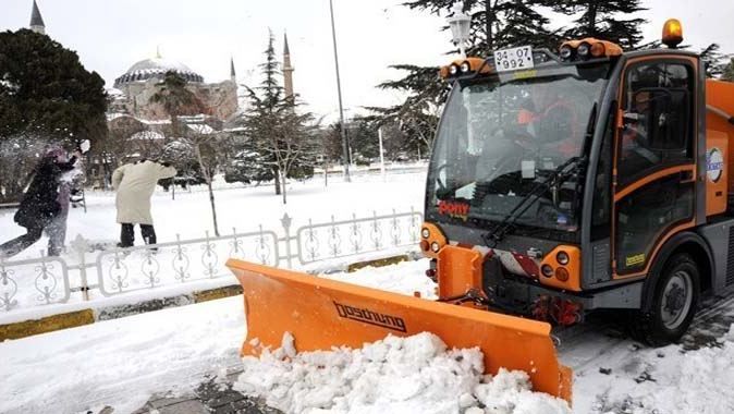 İstanbul&#039;da kar etkisini azaltacak