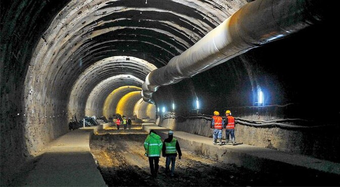İzmir İstanbul arası tünel çalışmaları başladı