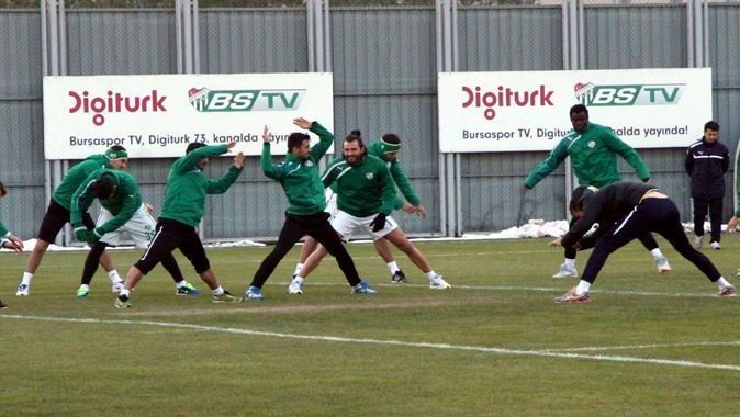 Bursaspor Ziraat Türkiye Kupası çalışmalarına başladı
