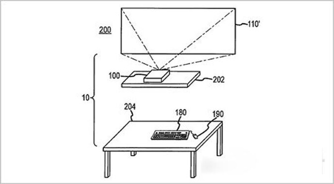 Apple projeksiyonlu bilgisayar patenti aldı