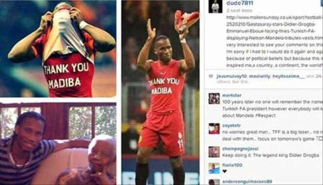 Drogba&#039;dan PFDK&#039;ya instagramdan cevap