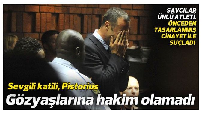 Pistorius, gözyaşlarına hakim olamadı