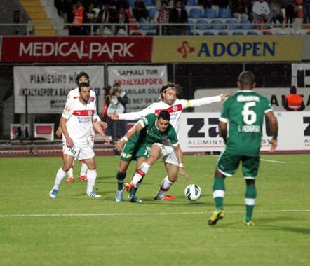 M.P. Antalyaspor: 0 - Bursaspor: 1