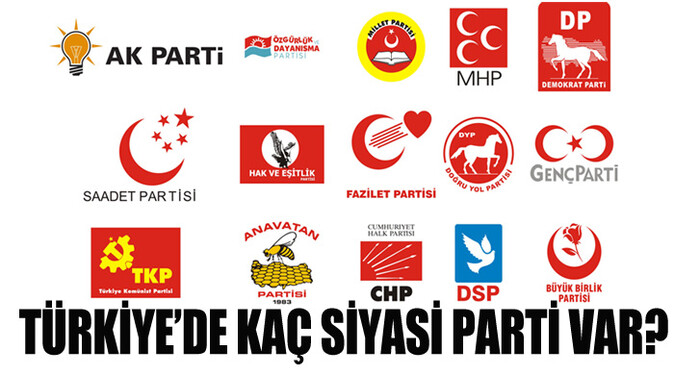 Türkiyede kaç siyasi parti var?