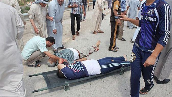 Irak&#039;ta bombalı saldırılar, 56 ölü, 101 yaralı