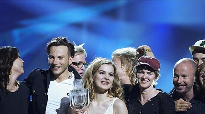 Eurovision&#039;da birinci Danimarka