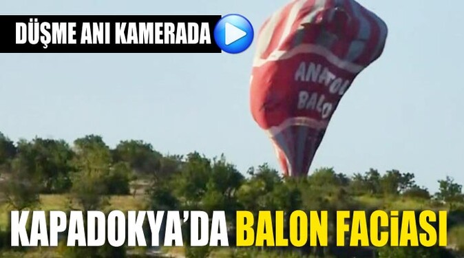 Kapadokya&#039;da balon kazası, 2 ölü