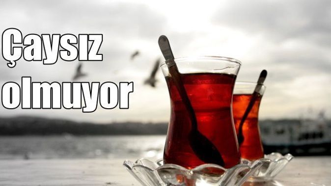 Türkiye&#039;de en çok çay içiliyor
