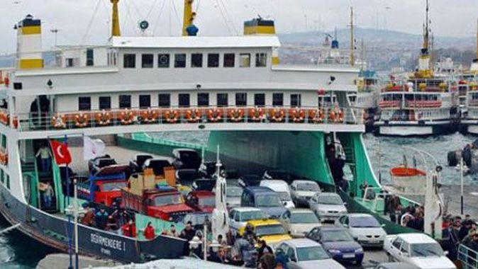Lapseki-Gelibolu feribot seferleri iptal edildi