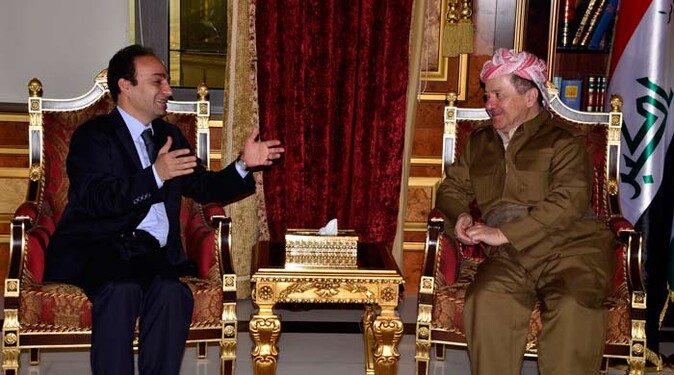 Osman Baydemir, Kürt lider Mesut Barzani ile görüştü 