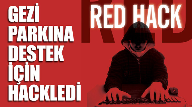 Redhack, Gezi Parkı&#039;na destek için hackledi