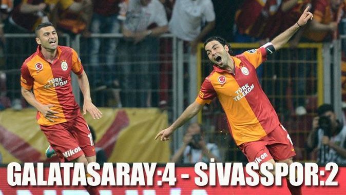 Galatasaray:4 Sivasspor:2