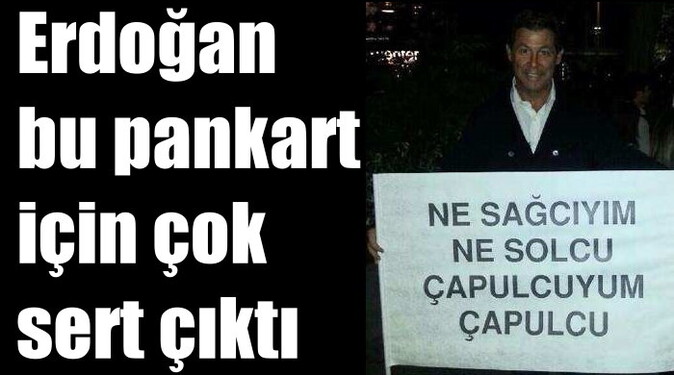 Başbakan Erdoğan&#039;dan Boyner&#039;e pankart cevabı