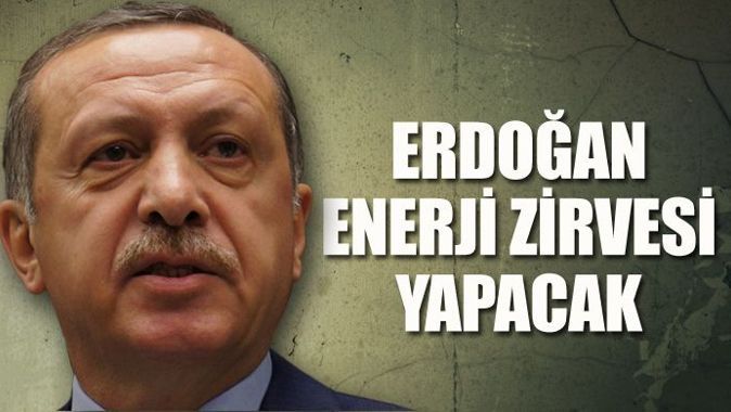 Başbakan Erdoğan, &#039;enerji&#039; zirvesi yapacak
