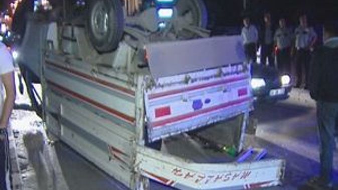 Ankara&#039;da kaza, 2&#039;si çocuk 4 kişi yaralandı