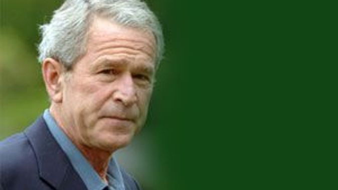 George Bush&#039;un uçağı acil iniş yaptı