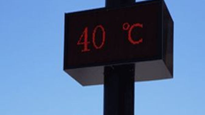 Sıcaklık 40 dereceye çıktı
