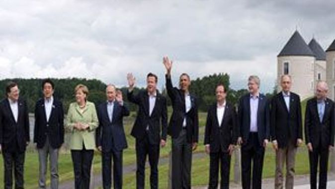 G8 liderlerinden Suriye&#039;ye 1,5 milyar dolarlık yardım