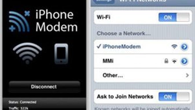 iPhone&#039;u 3 adımda modeme dönüştürün