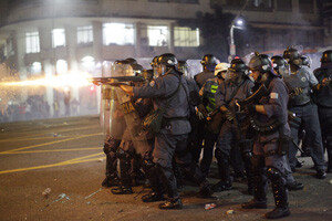 Brezilya&#039;da protestolara karşı özel kuvvetler devrede