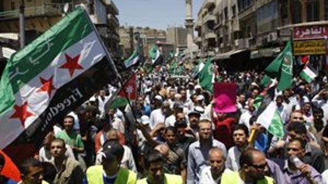 Ürdün&#039;de Hizbullah ve Esad&#039;ı protesto ettiler