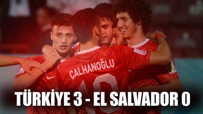 Türkiye 3, El Salvador 0 