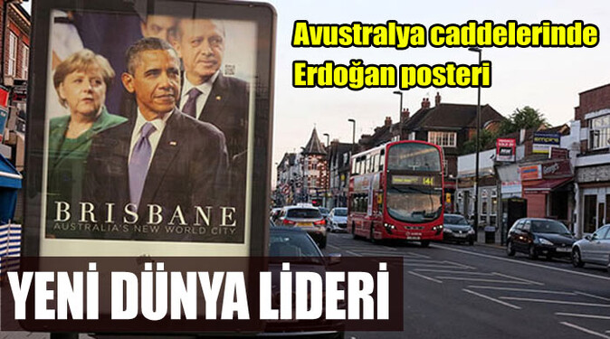 Başbakan Erdoğan &#039;Yeni Dünya Liderleri&#039; posterinde