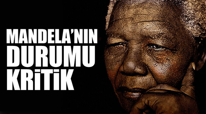 Mandela&#039;nın durumu kritik