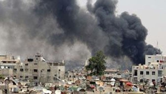 Esad güçleri, Türkmen köylerini bombaladı