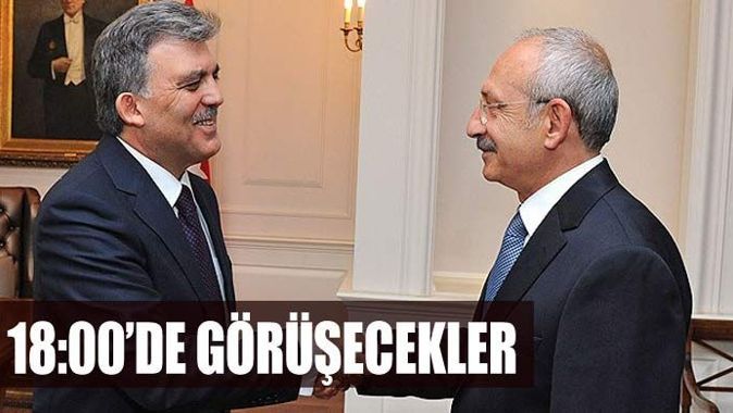 Cumhurbaşkanı Gül, Kılıçdaroğlu&#039;nu kabul edecek