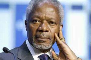 Kofi Annan&#039;dan FIFA&#039;ya, &#039;Irkçılık kabul edilemez&#039; 