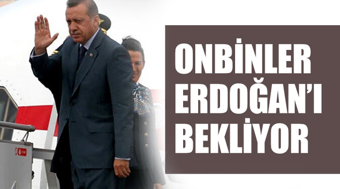AK Parti istemedi ama binlerce vatandaş Başbakan Erdoğan&#039;ı bekliyor