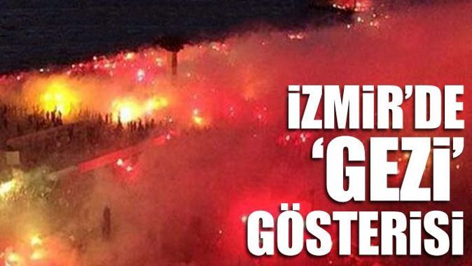 İzmir&#039;de &#039;Gezi&#039; gösterisi